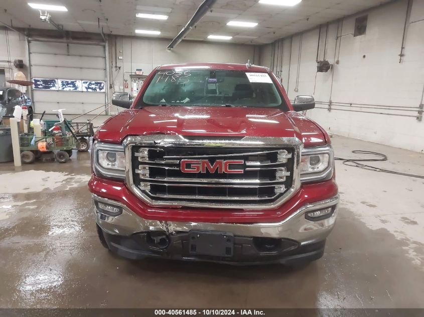 2018 GMC Sierra 1500 Slt VIN: 3GTU2NEC6JG470395 Lot: 40561485