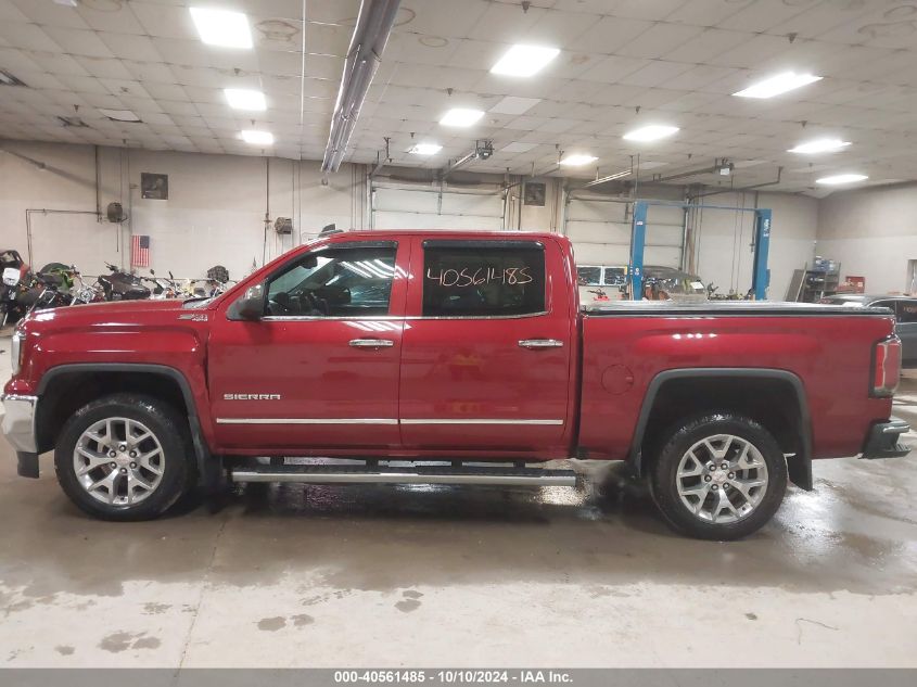 2018 GMC Sierra 1500 Slt VIN: 3GTU2NEC6JG470395 Lot: 40561485