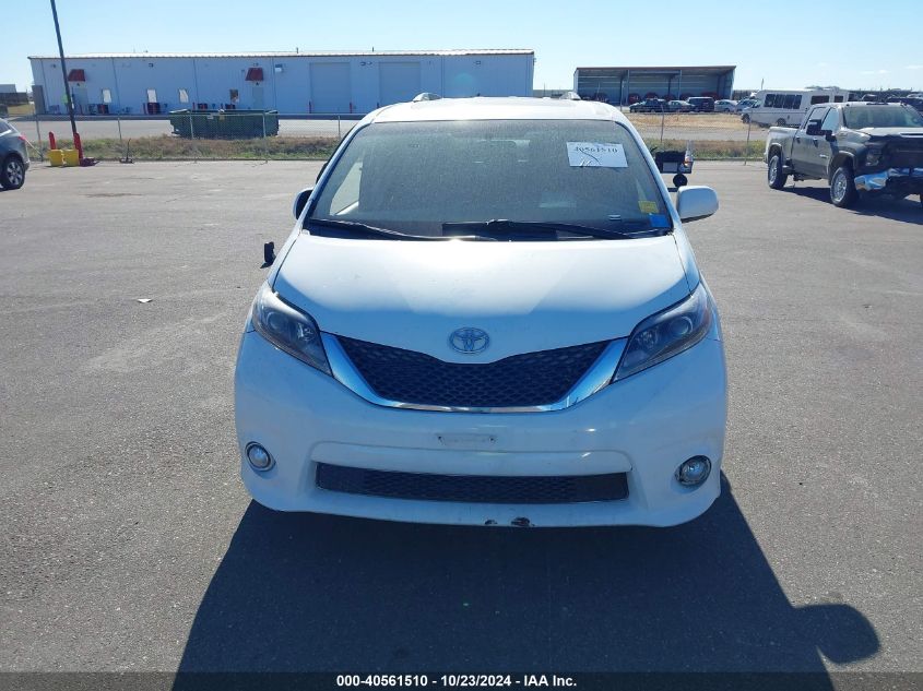 2017 Toyota Sienna Se 8 Passenger VIN: 5TDXZ3DCXHS877839 Lot: 40561510