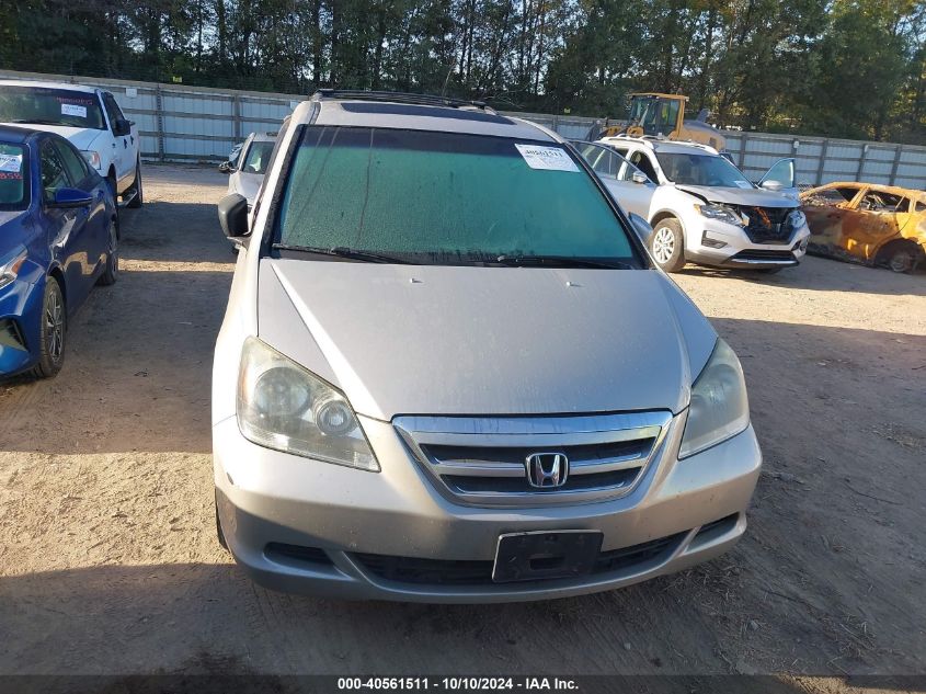 2006 Honda Odyssey Ex-L VIN: 5FNRL38666B050050 Lot: 40561511