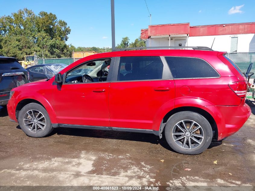 2018 Dodge Journey Se VIN: 3C4PDCAB6JT490498 Lot: 40561523