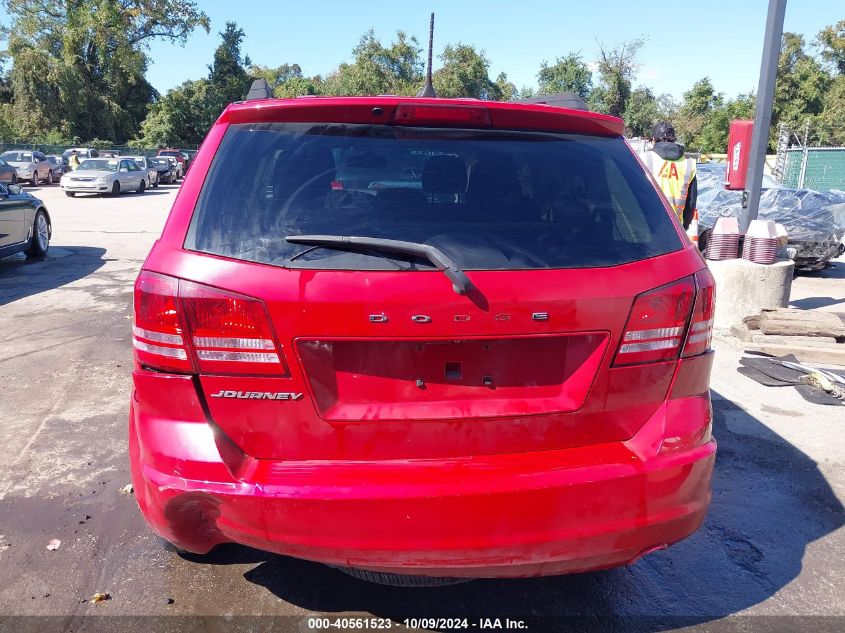 2018 Dodge Journey Se VIN: 3C4PDCAB6JT490498 Lot: 40561523