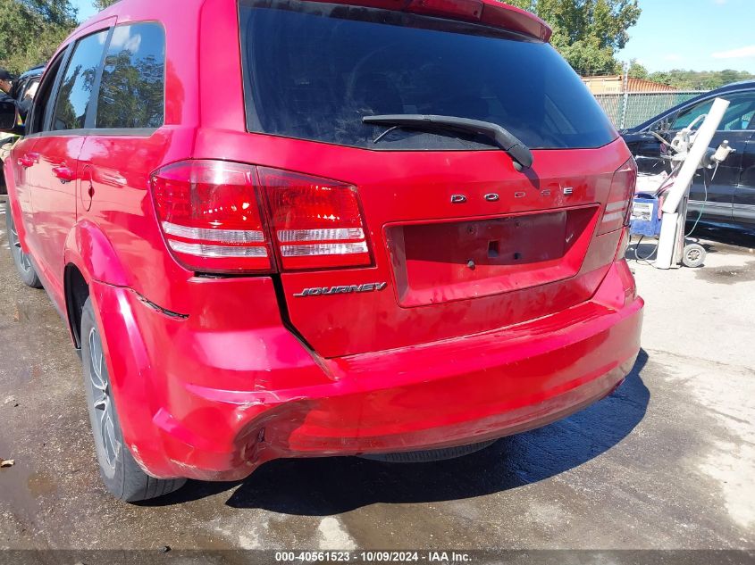 2018 Dodge Journey Se VIN: 3C4PDCAB6JT490498 Lot: 40561523