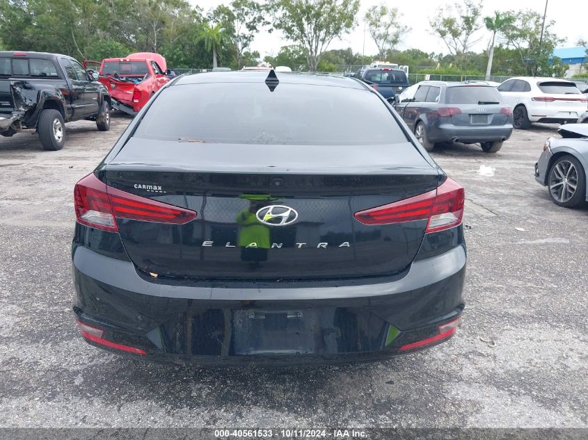 2019 Hyundai Elantra Sel/Value/Limited VIN: 5NPD84LF1KH408806 Lot: 40561533