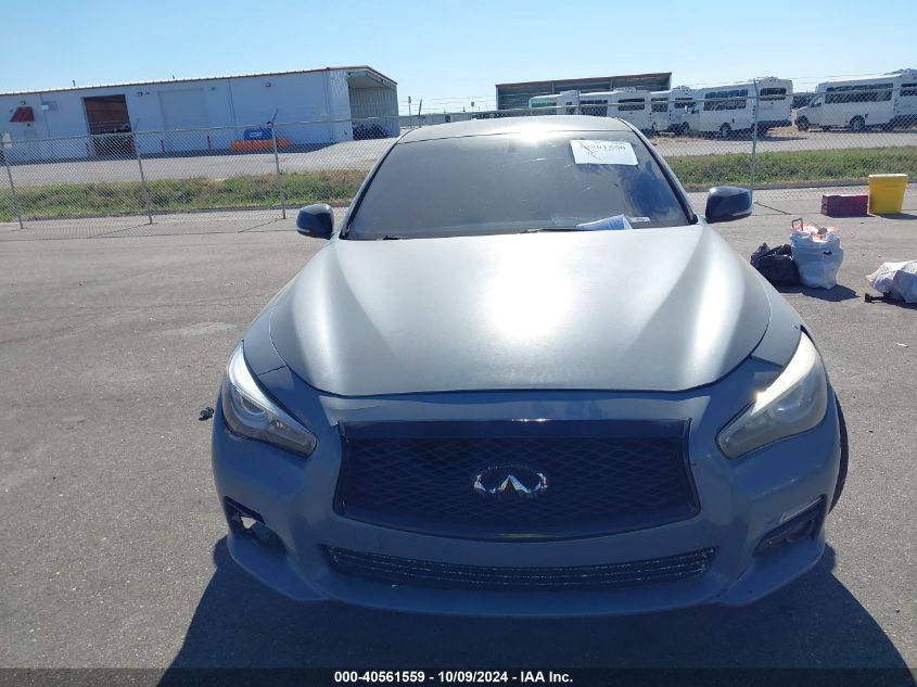 2014 Infiniti Q50 Premium VIN: JN1BV7AP7EM693425 Lot: 40561559