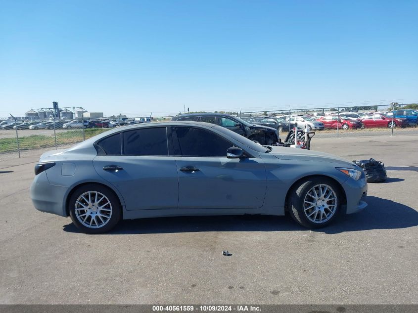 2014 Infiniti Q50 Premium VIN: JN1BV7AP7EM693425 Lot: 40561559