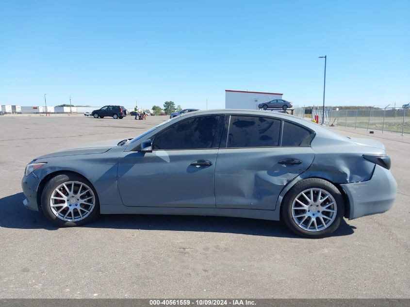 2014 Infiniti Q50 Premium VIN: JN1BV7AP7EM693425 Lot: 40561559