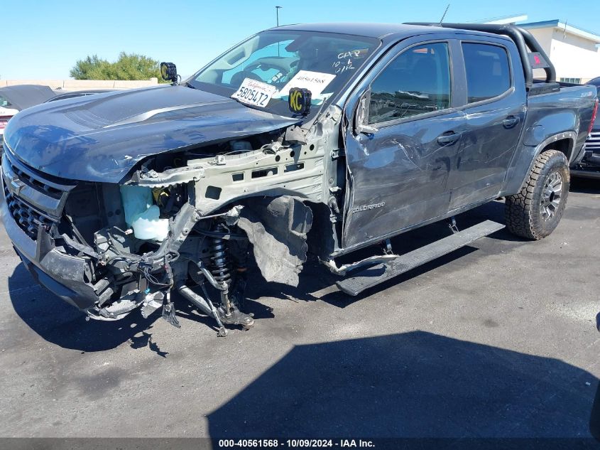 2019 Chevrolet Colorado Zr2 VIN: 1GCGTEEN4K1205518 Lot: 40561568