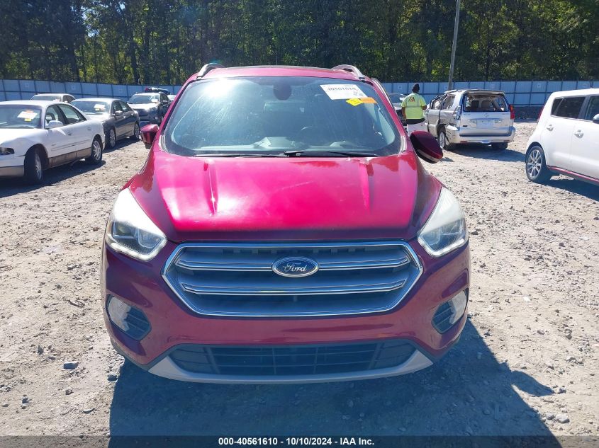 2017 Ford Escape Titanium VIN: 1FMCU0J98HUD48563 Lot: 40561610