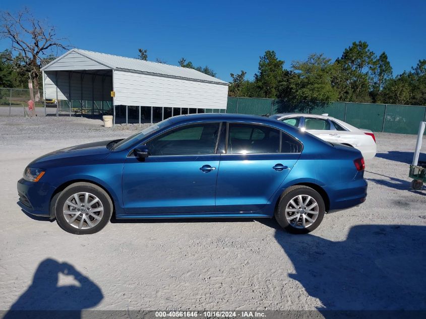 2017 Volkswagen Jetta 1.4T Se VIN: 3VWDB7AJ0HM344834 Lot: 40561646