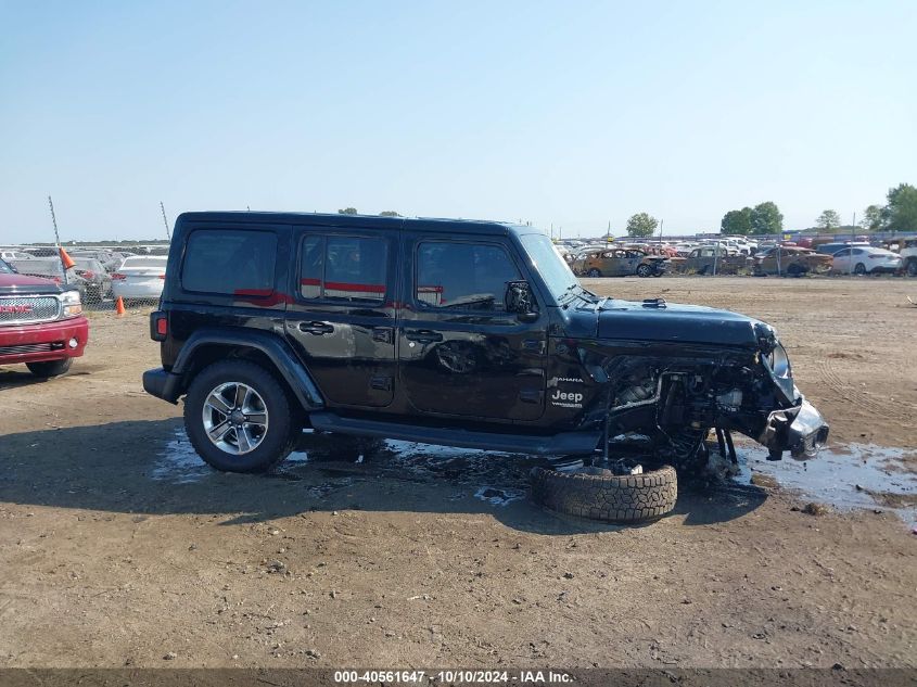 2019 Jeep Wrangler Unlimited Sahara 4X4 VIN: 1C4HJXEG4KW508955 Lot: 40561647