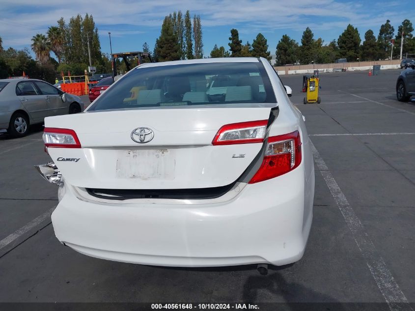 4T4BF1FK6CR243588 2012 Toyota Camry Le