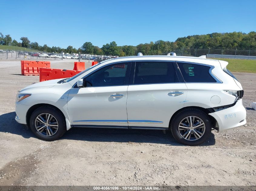 2020 Infiniti Qx60 Luxe Awd VIN: 5N1DL0MM9LC502185 Lot: 40561696