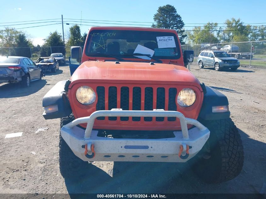 2020 Jeep Gladiator Sport S 4X4 VIN: 1C6HJTAGXLL147983 Lot: 40561704