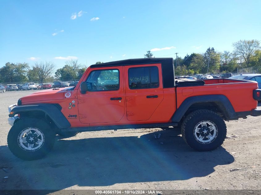 2020 Jeep Gladiator Sport S 4X4 VIN: 1C6HJTAGXLL147983 Lot: 40561704