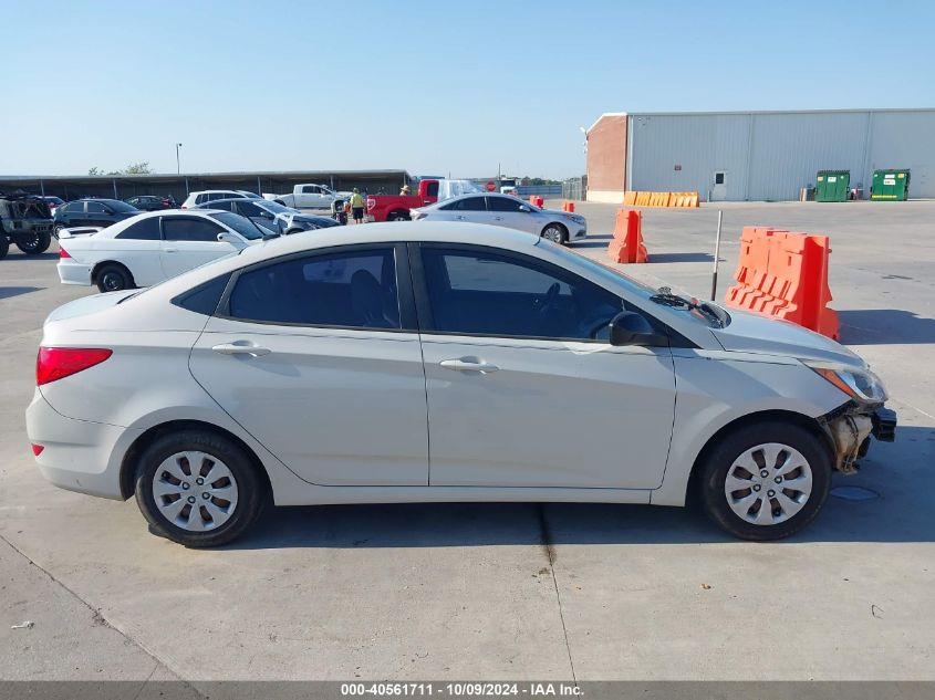 2016 Hyundai Accent Se VIN: KMHCT4AE6GU046694 Lot: 40561711