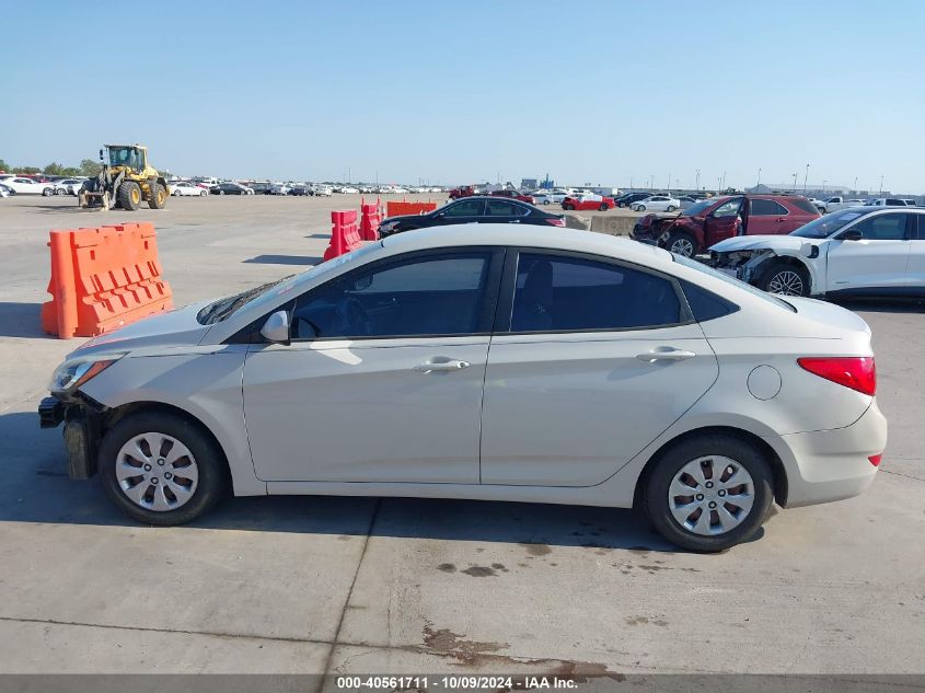 2016 Hyundai Accent Se VIN: KMHCT4AE6GU046694 Lot: 40561711