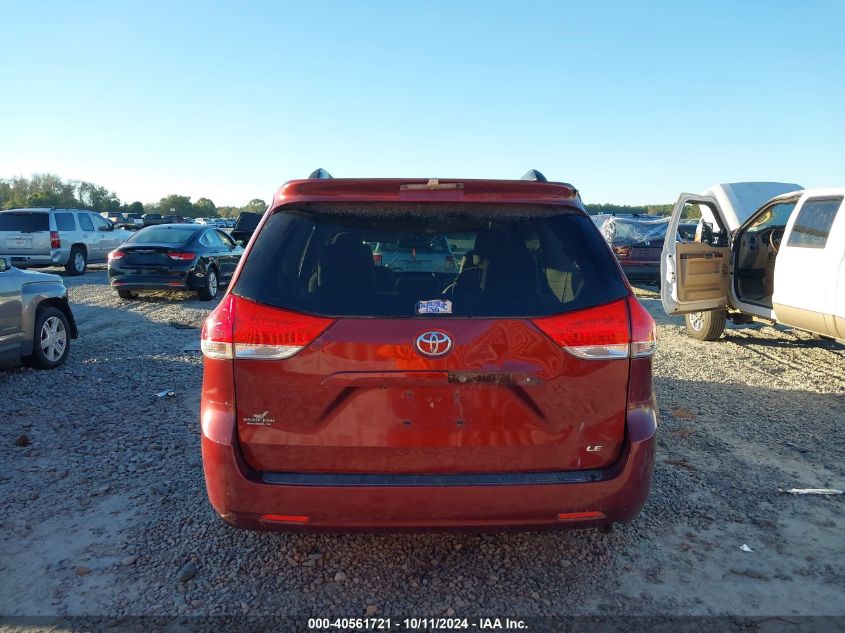 5TDKK3DC2CS205121 2012 Toyota Sienna Le