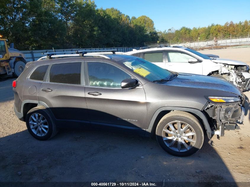 2016 Jeep Cherokee Limited VIN: 1C4PJLDB3GW275751 Lot: 40561729