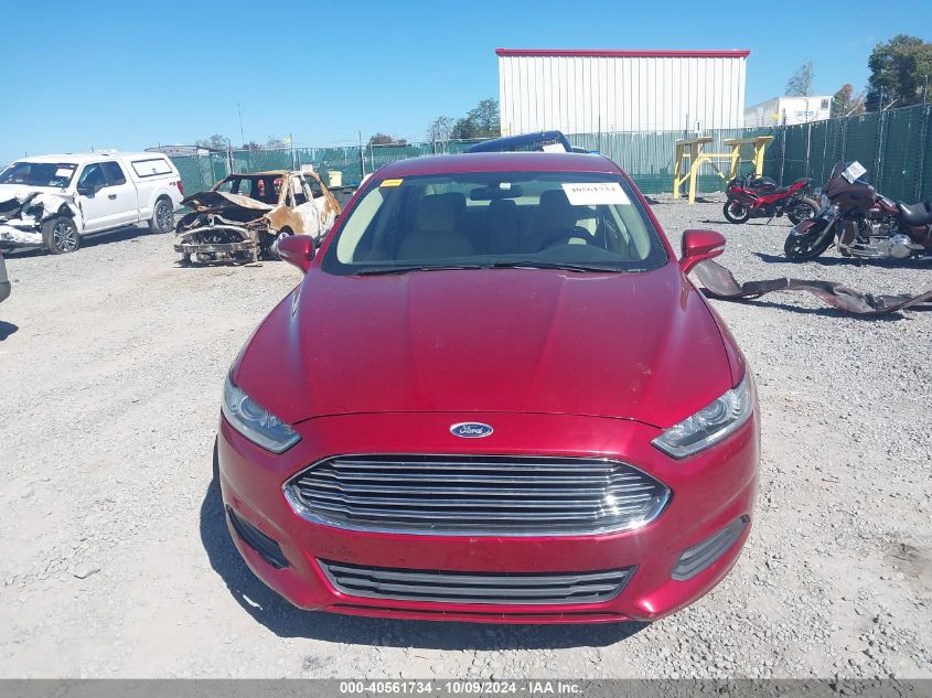 2014 Ford Fusion Se VIN: 3FA6P0H7XER388634 Lot: 40561734