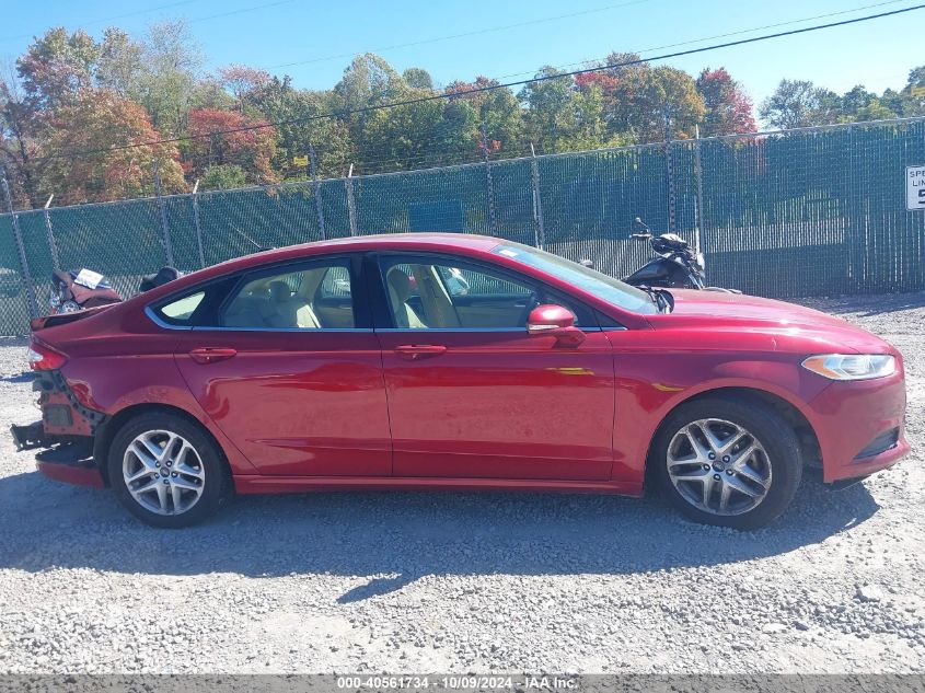 2014 Ford Fusion Se VIN: 3FA6P0H7XER388634 Lot: 40561734