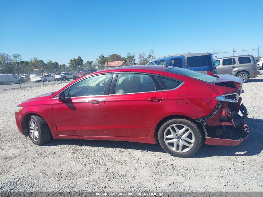 2014 Ford Fusion Se VIN: 3FA6P0H7XER388634 Lot: 40561734