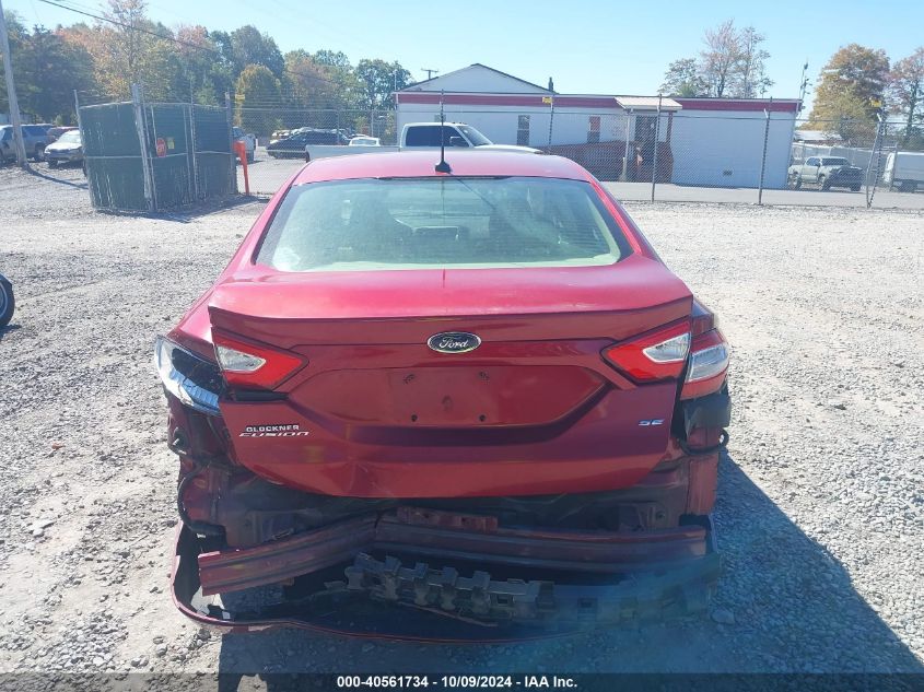 2014 Ford Fusion Se VIN: 3FA6P0H7XER388634 Lot: 40561734