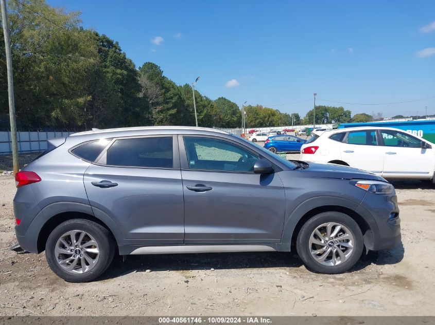 2018 Hyundai Tucson Sel VIN: KM8J33A49JU692912 Lot: 40561746