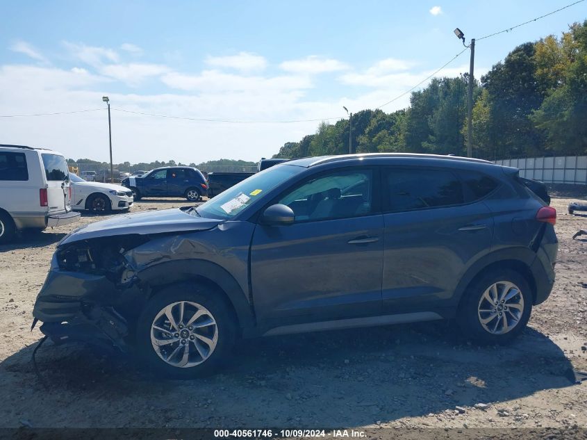 2018 Hyundai Tucson Sel VIN: KM8J33A49JU692912 Lot: 40561746