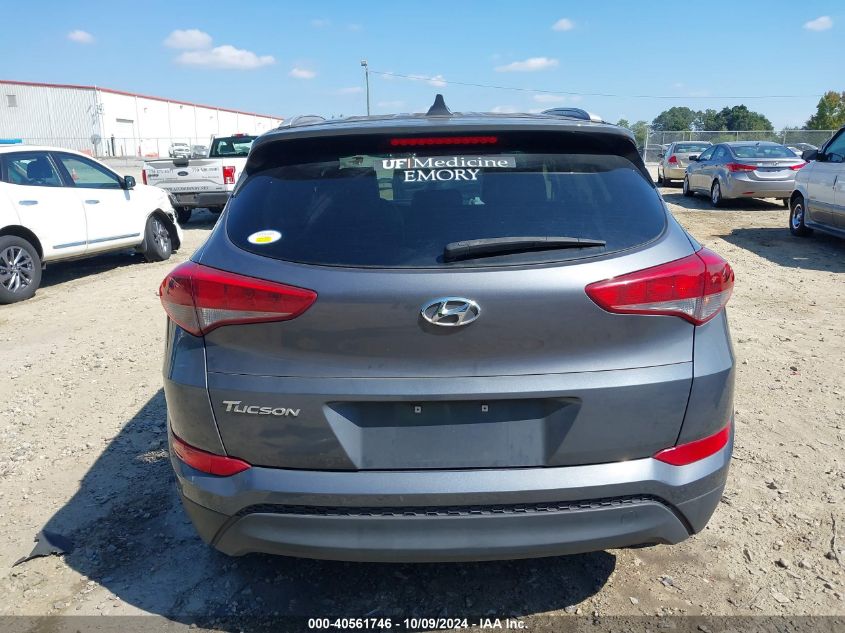 2018 Hyundai Tucson Sel VIN: KM8J33A49JU692912 Lot: 40561746