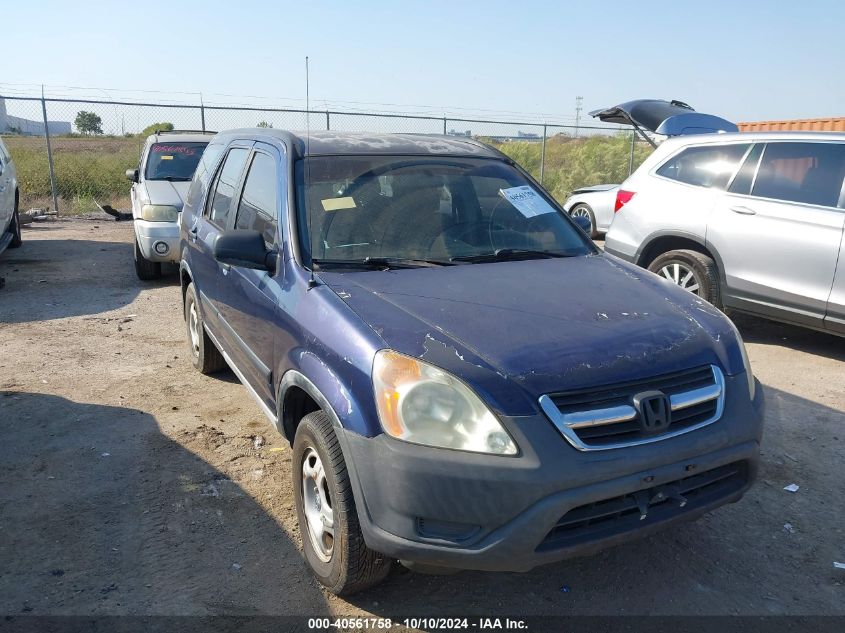 2004 Honda Cr-V Lx VIN: JHLRD68484C000129 Lot: 40561758