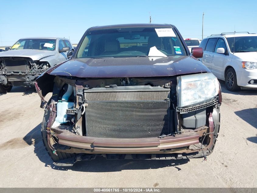 2013 Honda Pilot Ex-L VIN: 5FNYF3H54DB037627 Lot: 40561765