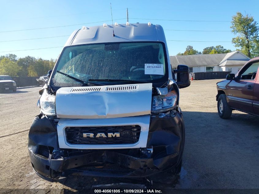 2021 Ram Promaster 3500 Cargo Van High Roof 159 Wb Ext VIN: 3C6MRVJG3ME558218 Lot: 40561805