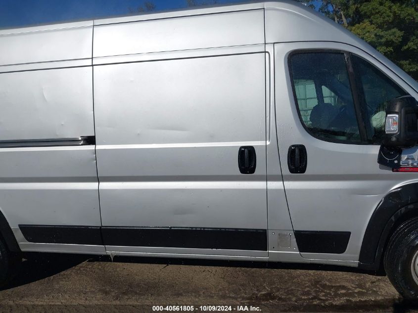 2021 Ram Promaster 3500 Cargo Van High Roof 159 Wb Ext VIN: 3C6MRVJG3ME558218 Lot: 40561805