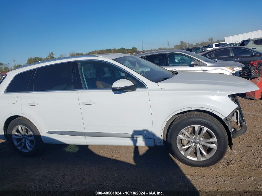 2019 Audi Q7 45 Premium VIN: WA1AHAF77KD037575 Lot: 40561824