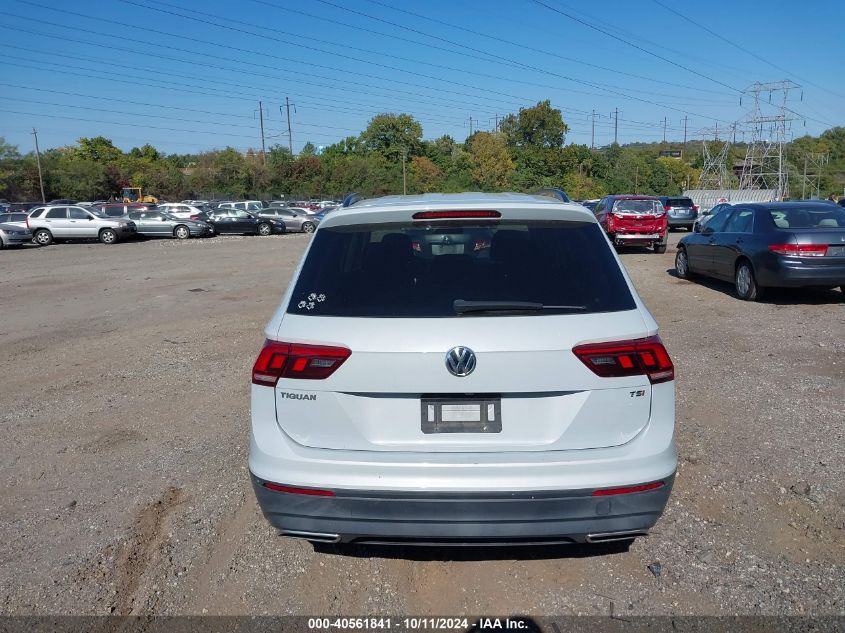 2018 Volkswagen Tiguan 2.0T S VIN: 3VV1B7AXXJM036099 Lot: 40561841