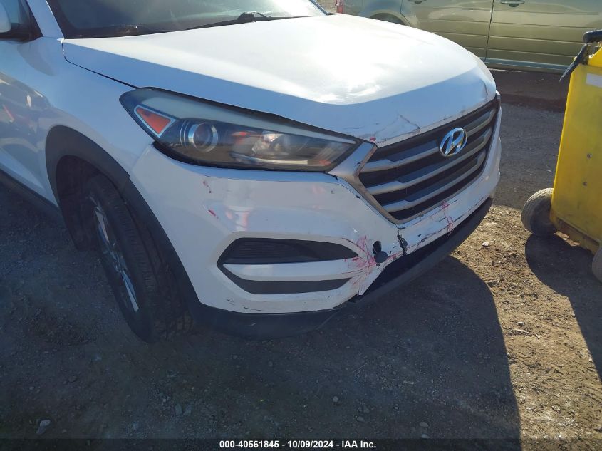 2018 Hyundai Tucson Se VIN: KM8J23A49JU727760 Lot: 40561845