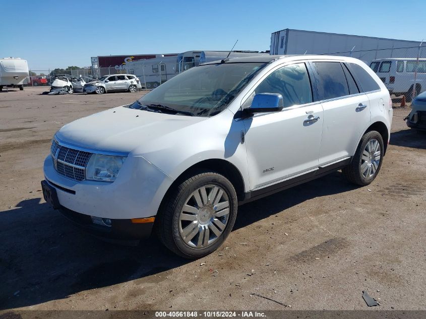 2010 Lincoln Mkx VIN: 2LMDJ8JC8ABJ14205 Lot: 40561848