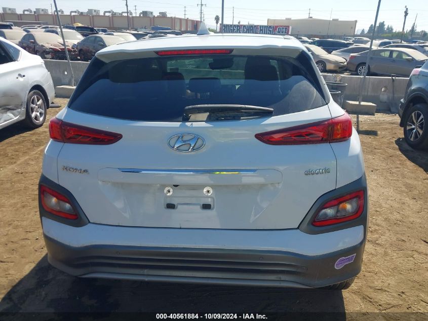 2019 Hyundai Kona Ev Ultimate VIN: KM8K53AG6KU037892 Lot: 40561884