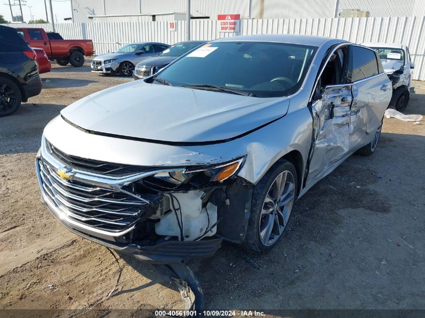 2021 Chevrolet Malibu Fwd Lt VIN: 1G1ZD5ST8MF009833 Lot: 40561901