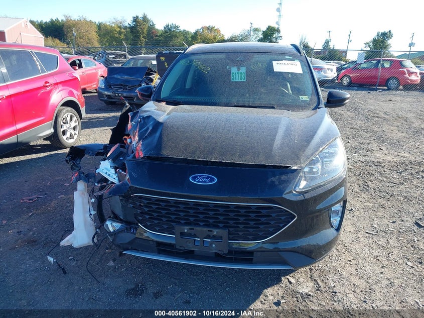 2020 Ford Escape Titanium Hybrid VIN: 1FMCU9DZ2LUA69666 Lot: 40561902