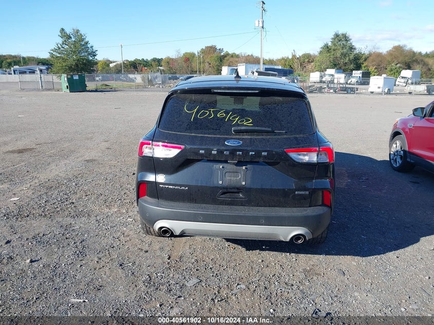 2020 Ford Escape Titanium Hybrid VIN: 1FMCU9DZ2LUA69666 Lot: 40561902