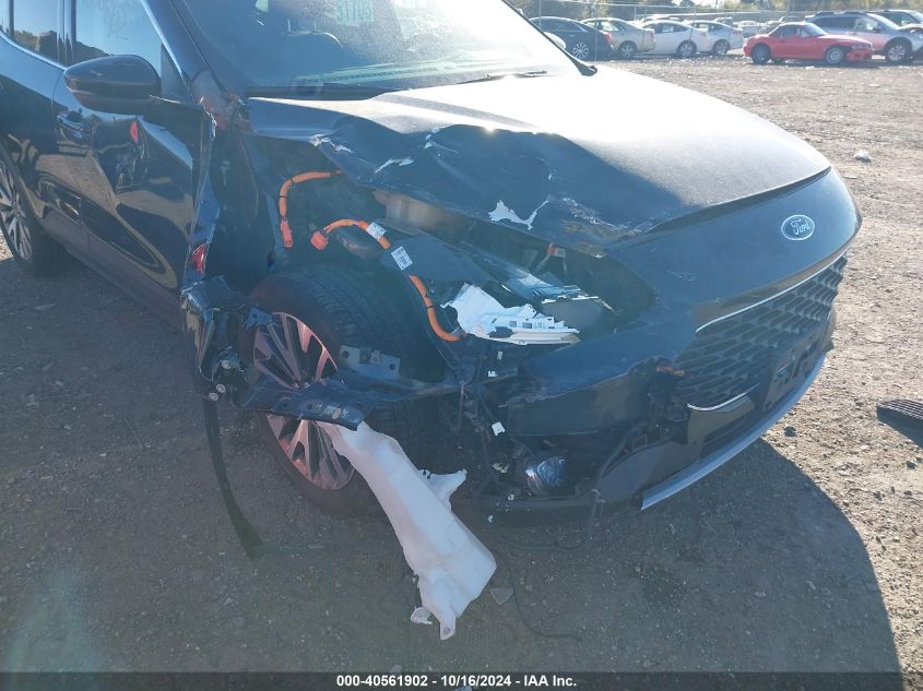 2020 Ford Escape Titanium Hybrid VIN: 1FMCU9DZ2LUA69666 Lot: 40561902