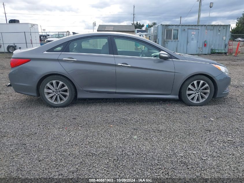 VIN 5NPEC4AC2EH837601 2014 HYUNDAI SONATA no.14