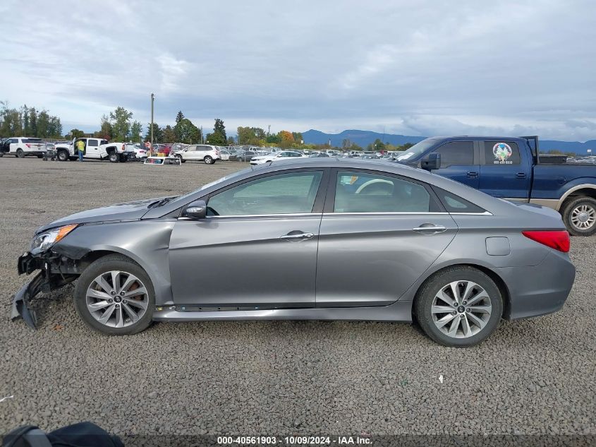 VIN 5NPEC4AC2EH837601 2014 HYUNDAI SONATA no.15