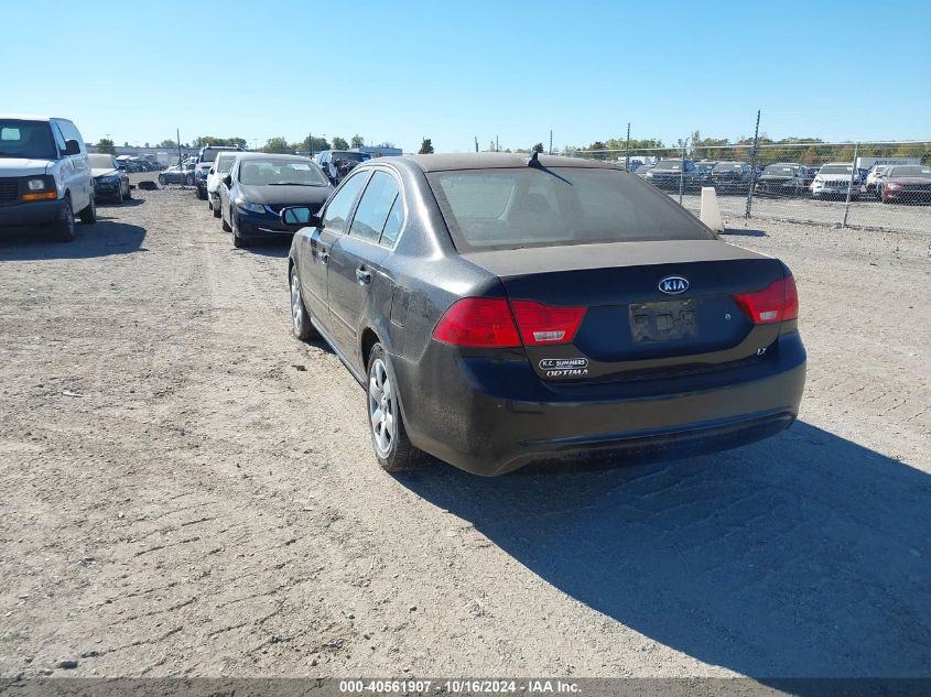 2009 Kia Optima Lx VIN: KNAGE228495318179 Lot: 40561907