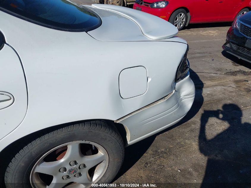 2001 Pontiac Grand Prix Se VIN: 1G2WK52J81F238026 Lot: 40561953