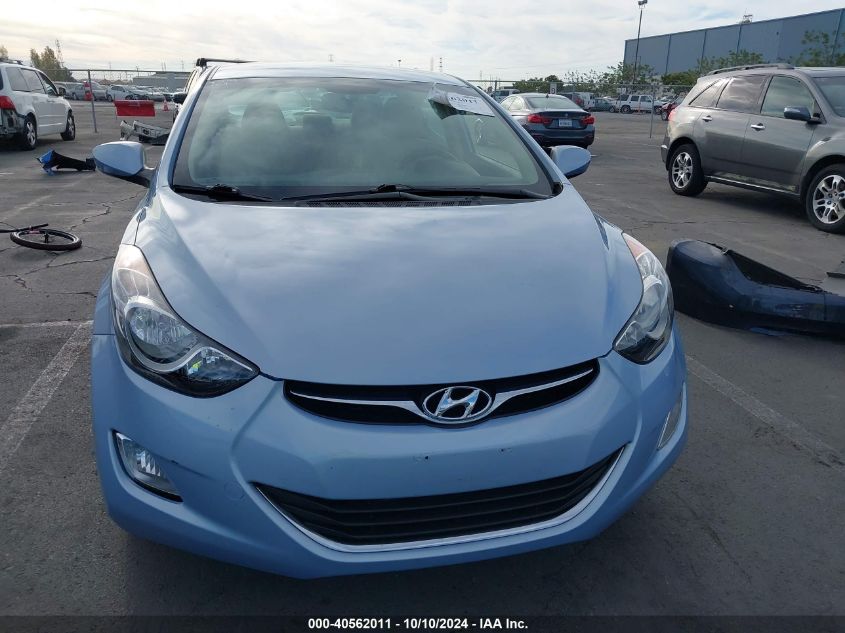 KMHDH4AE6DU503831 2013 Hyundai Elantra Gls