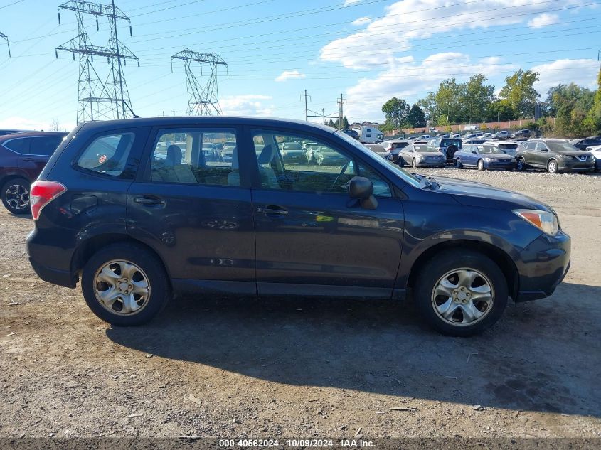 2014 Subaru Forester 2.5I VIN: JF2SJAAC7EH444054 Lot: 40562024