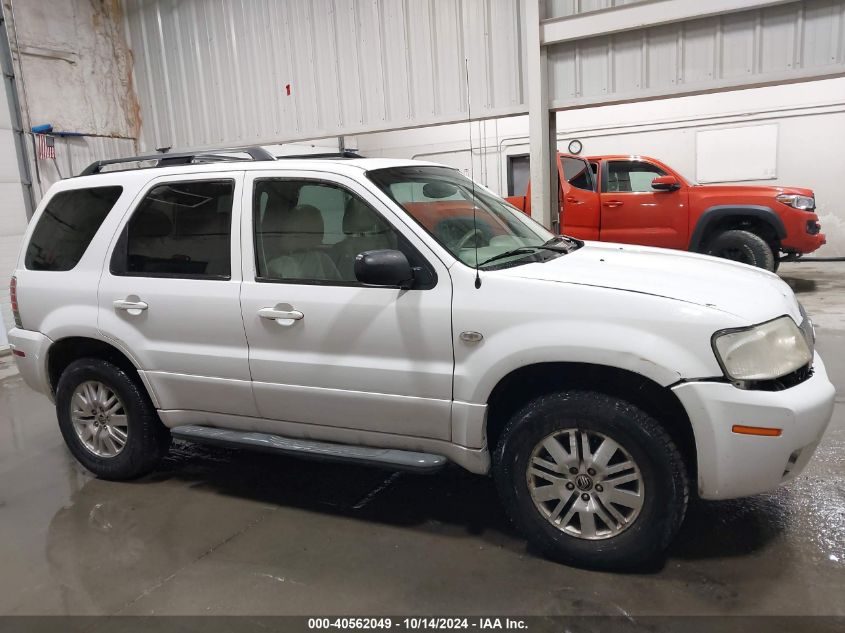 2006 Mercury Mariner Luxury/Premier VIN: 4M2CU56116DJ05754 Lot: 40562049